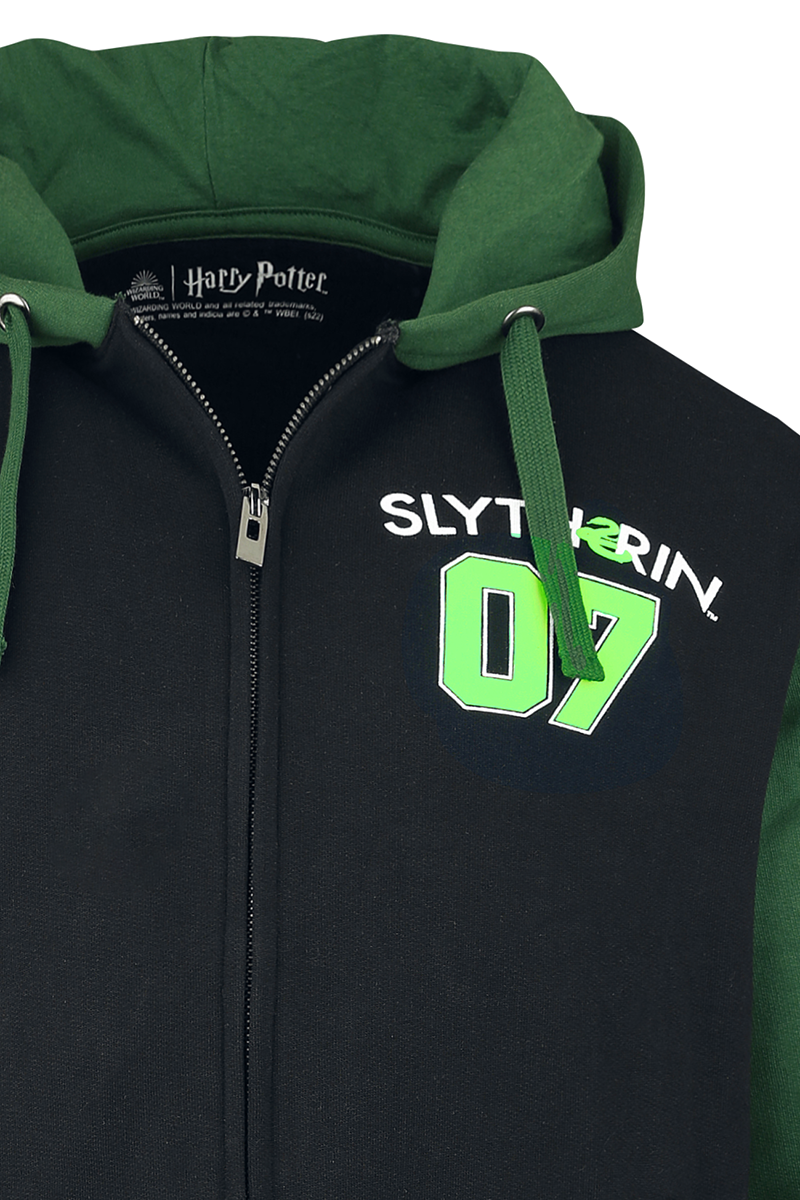 Harry Potter Slytherin Kapuzenjacke multicolor