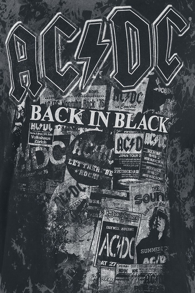 Back in Black | AC/DC T-Shirt | EMP