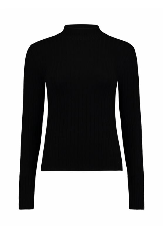 Hailys Langarmshirt - LS V CK KL44EA - XS bis XXL - für Damen - Größe XS - schwarz