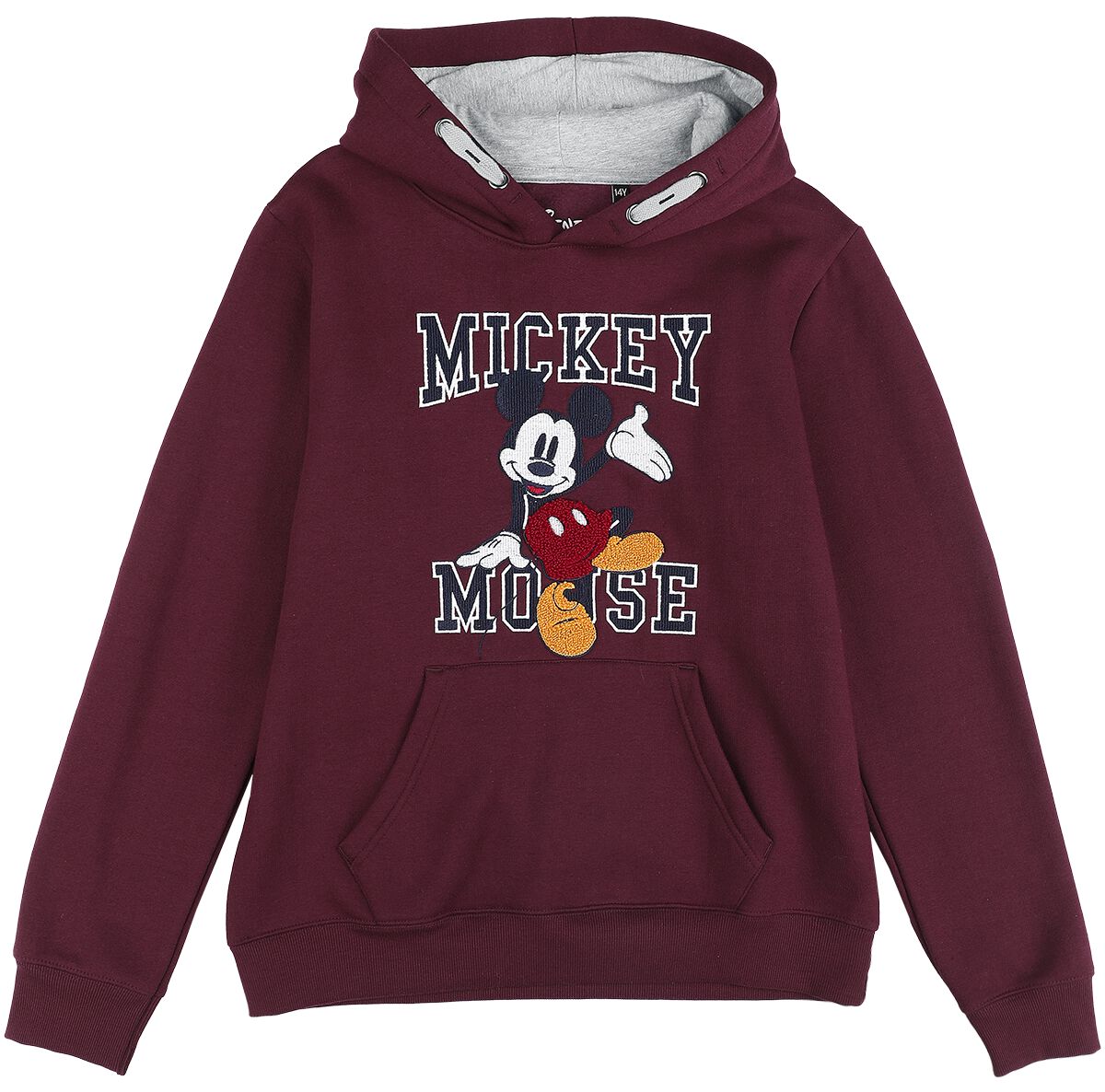 Levně Mickey & Minnie Mouse Kids - Mickey detská mikina s kapucí vícebarevný