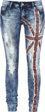 Flag Jeans (Slim Fit), RED by EMP, Jeans