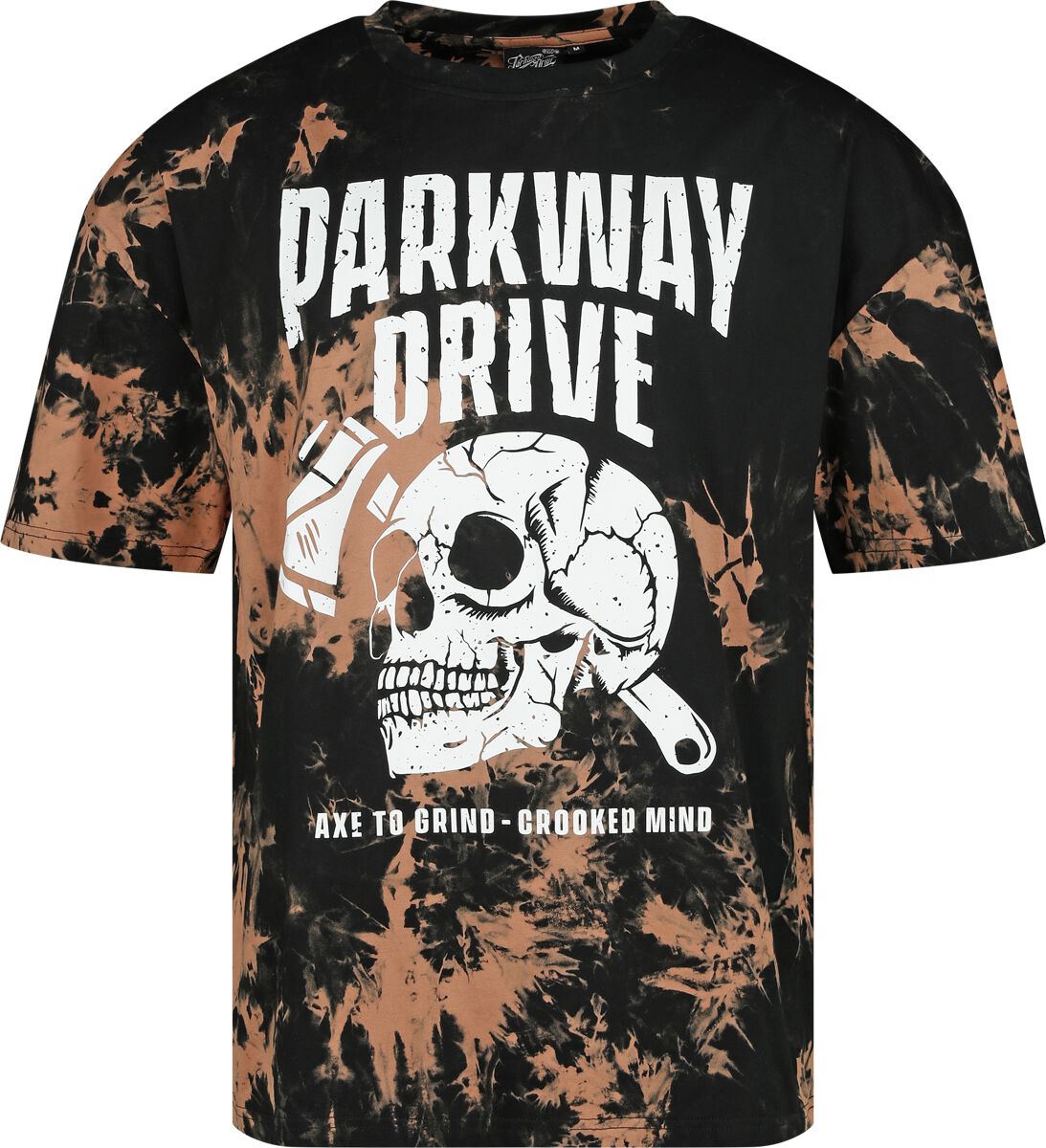Levně Parkway Drive Tričko cerná/hnedá