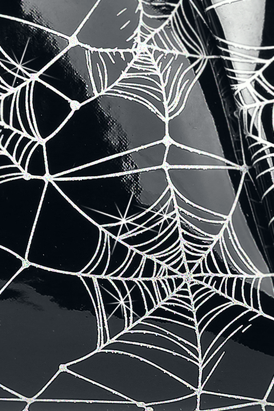 Banned Retro Killian Handtasche schwarz silberfarben