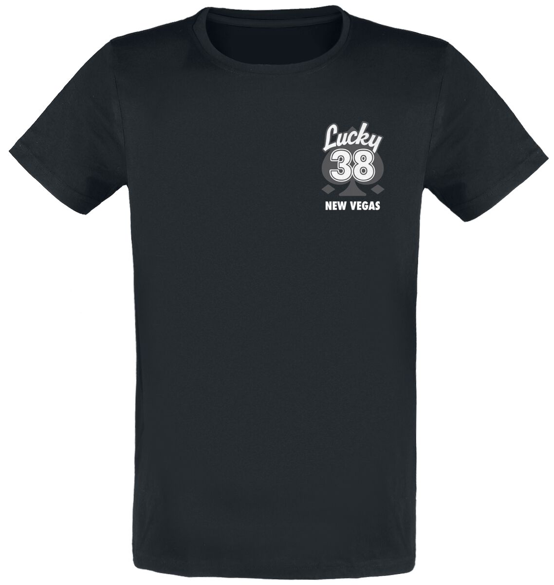 8718526426588 - Lucky New Vegas T-Shirt schwarz in L