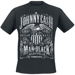Outlaw Music, Johnny Cash, T-Shirt