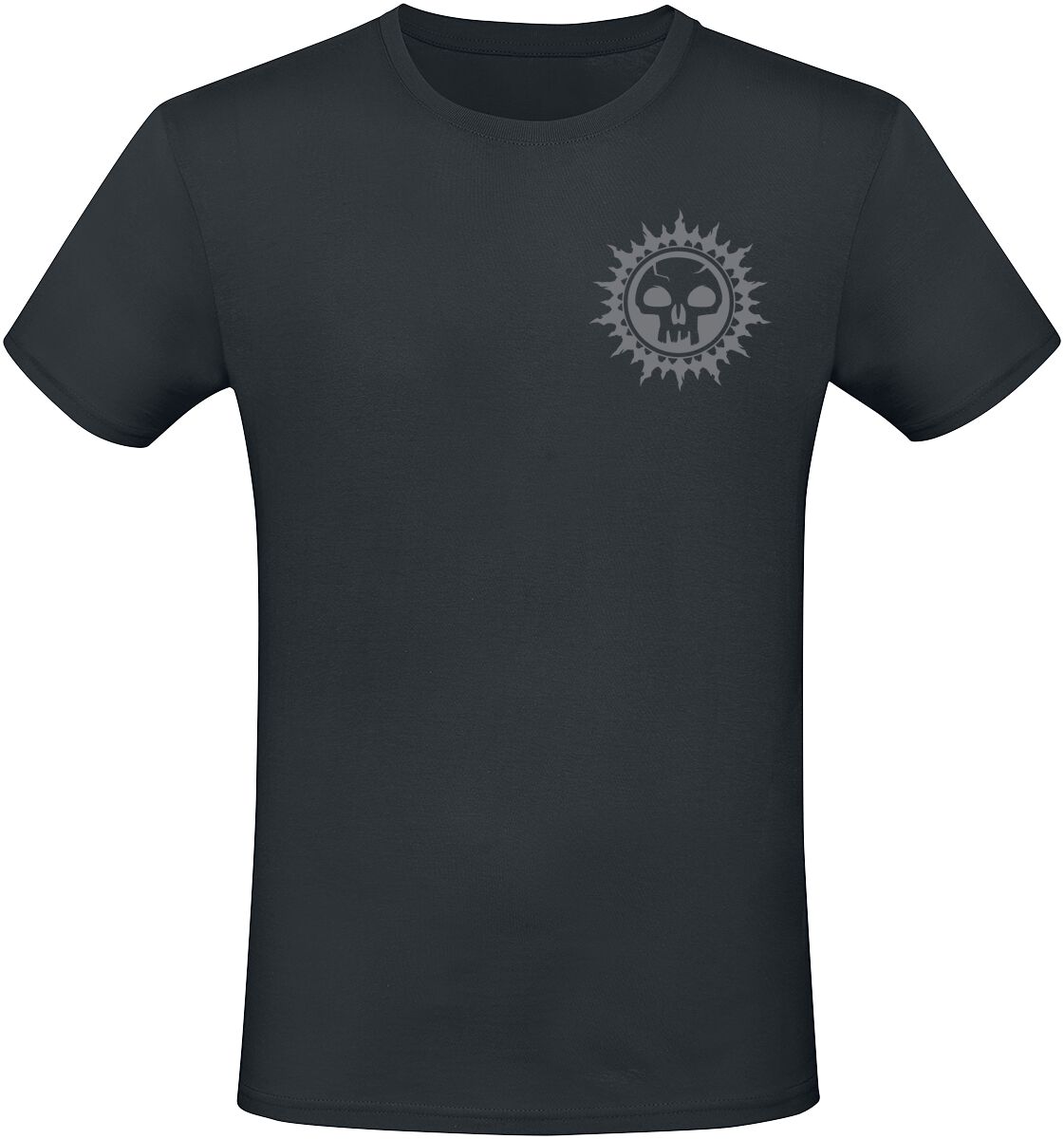 Magic: The Gathering - Gaming T-Shirt - Black Mana - S bis XXL - für Männer - Größe M - schwarz  - EMP exklusives Merchandise!
