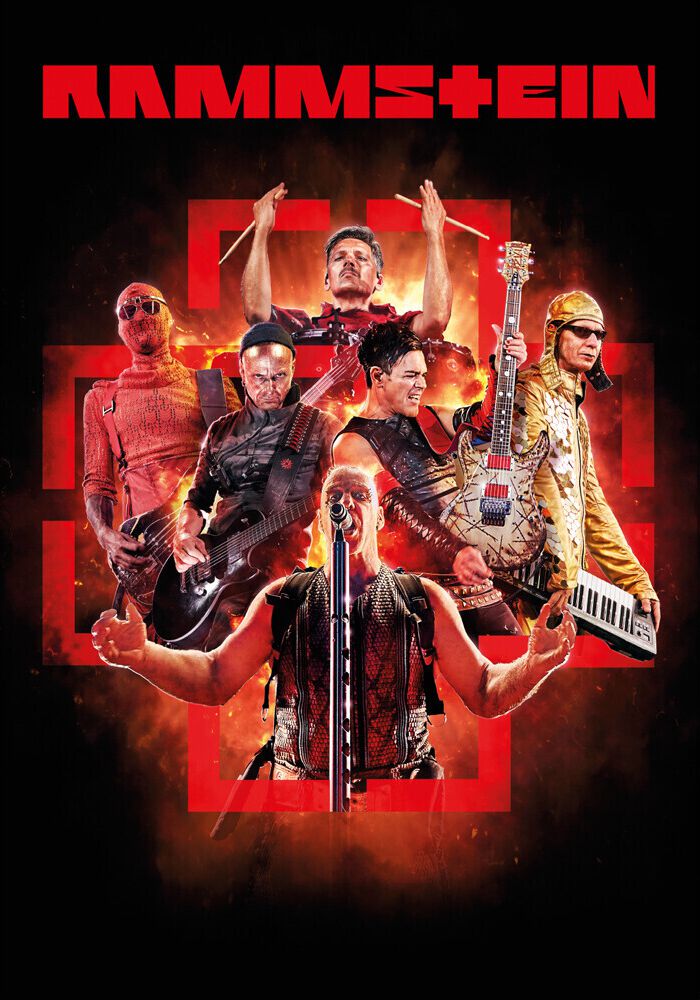Image of Rammstein Collage Poster multicolor