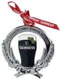 Pint, Guinness, Weihnachtskugeln