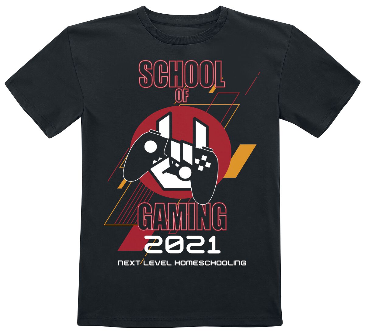 School Of Gaming Kids - Play At Home T-Shirt black