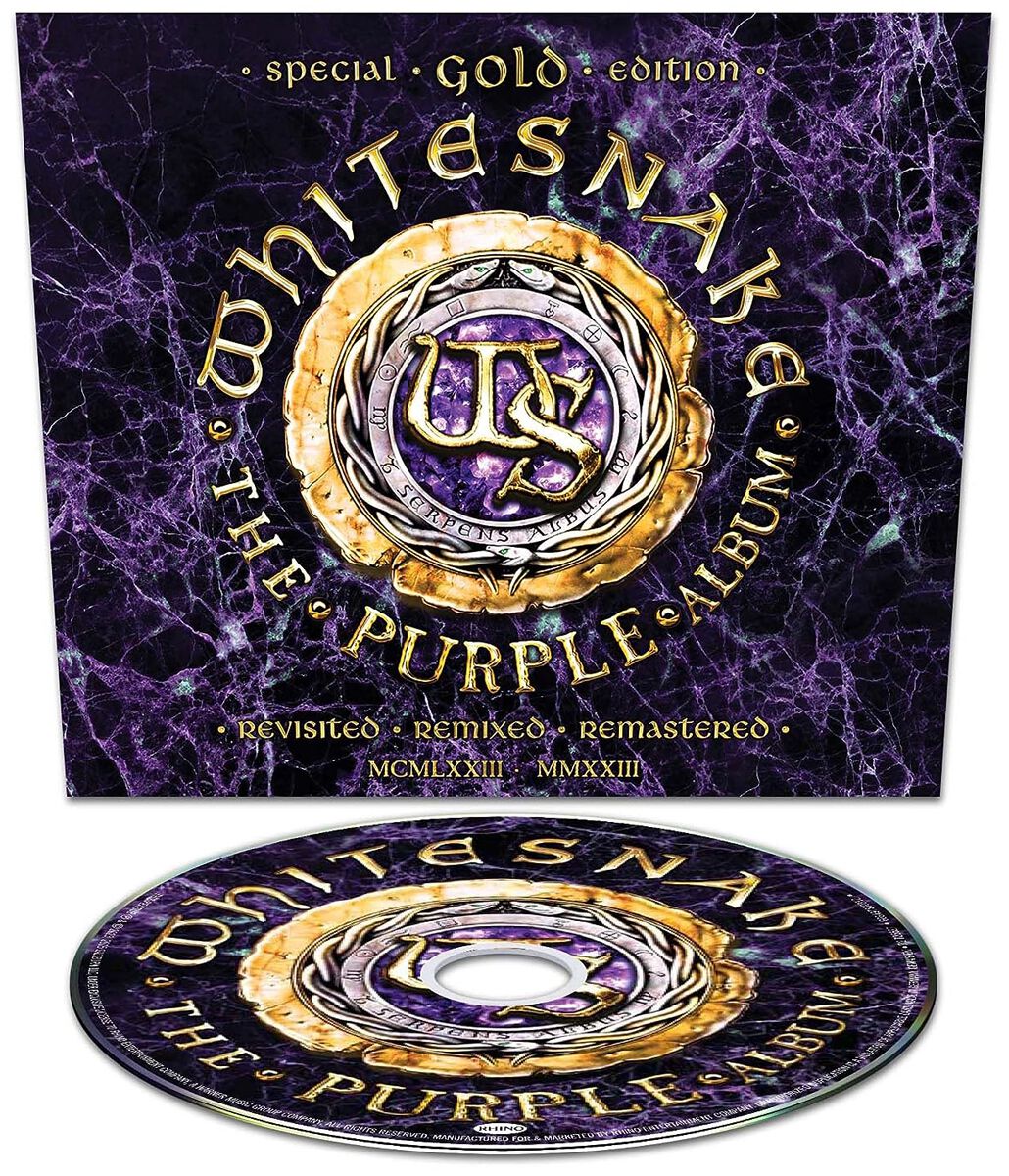 Whitesnake The purple album: Special gold edition CD multicolor