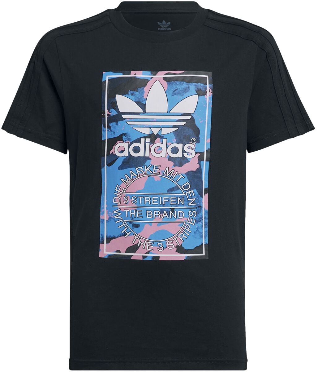 T-shirt de Adidas - Logo Tee - 128 à 176 - pour filles & garçonse - noir