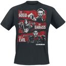 Good, Badass, Evil, The Walking Dead, T-Shirt
