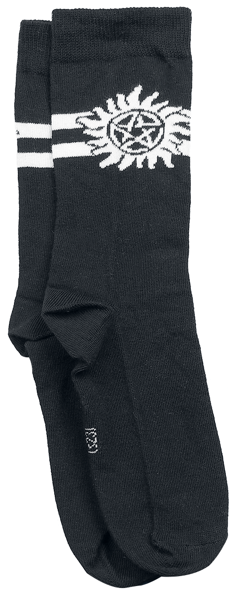 Supernatural Socken - Anti Possession - EU35-38 bis EU39-42 - für Damen - Größe EU 39-42 - multicolor  - EMP exklusives Merchandise!
