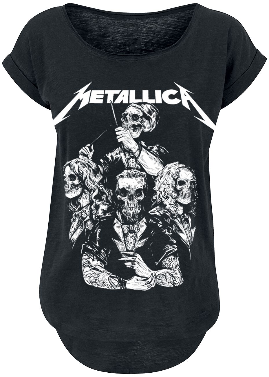 S&M2 Skull Tux T-Shirt schwarz von Metallica
