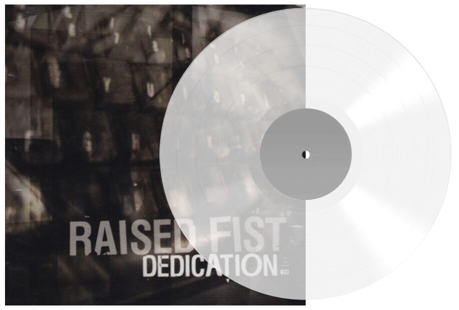 Raised Fist Dedication LP transparent