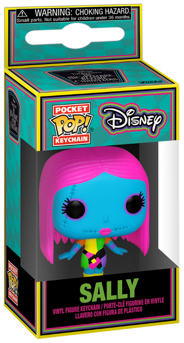 The Nightmare Before Christmas Black Light - Sally (Black Light) Pocket Pop! Funko Pocket Pop! multicolor