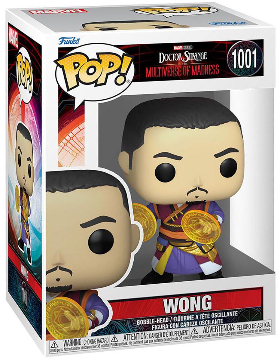 Doctor Strange In the Multiverse of Madness - Wong Vinyl Figure 1001 Funko Pop! multicolor