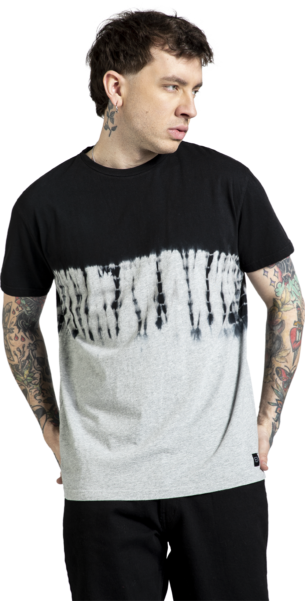 Thumbnail - RED by EMP  T-Shirt grau schwarz in L