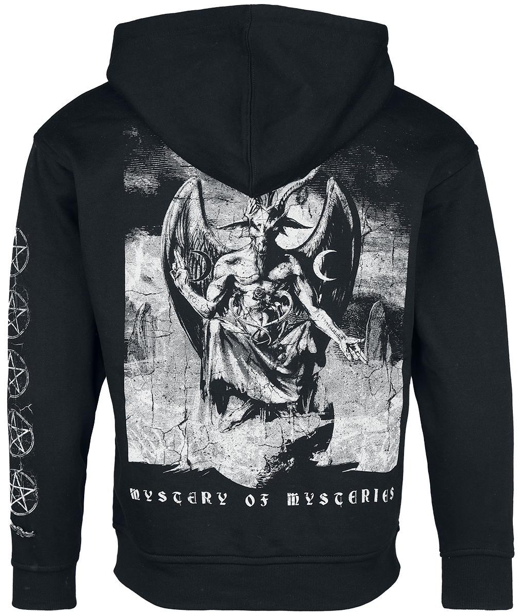 Alchemy England - Gothic Kapuzenjacke - Mysterie Of Mysteries Zip Jacket - L bis XXL - für Männer - Größe XL - schwarz