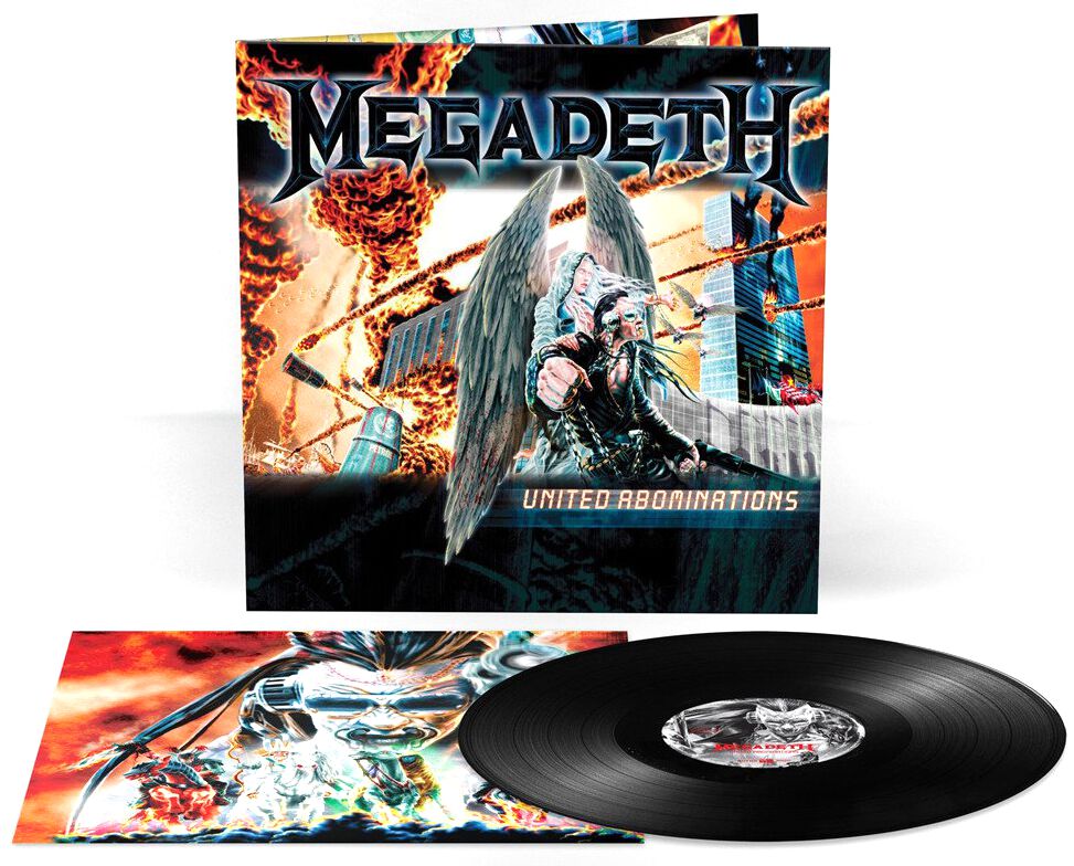 Megadeth United abominations LP multicolor