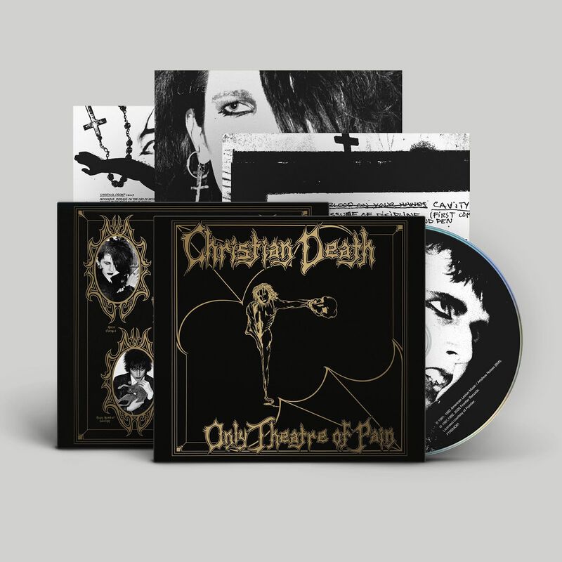 Only Theatre Of Pain von Christian Death - CD (Digipak, Remastered)