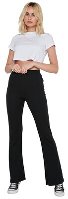 luidruchtig kan | Bob Hw elastische brede broek | Vrouwen | Broek luidruchtig kan | Bob Hw elastische brede broek | Vrouwen | Broek
