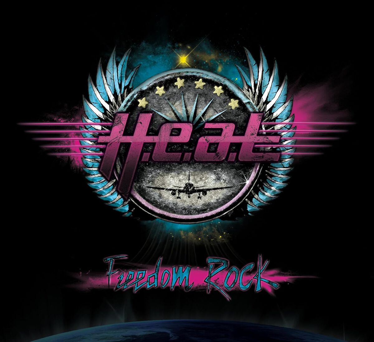 Freedom Rock (2023 New Mix) von H.E.A.T - CD (Digipak)