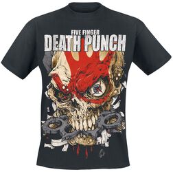 Knucklehead Kopia Exploded, Five Finger Death Punch, T-Shirt