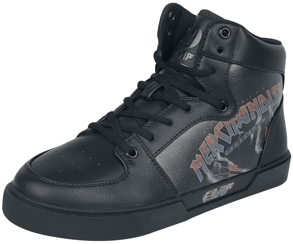 EMP Stage Collection - Gothic Sneaker high - HighCut Sneaker - EU37 bis EU46 - Größe EU46 - schwarz