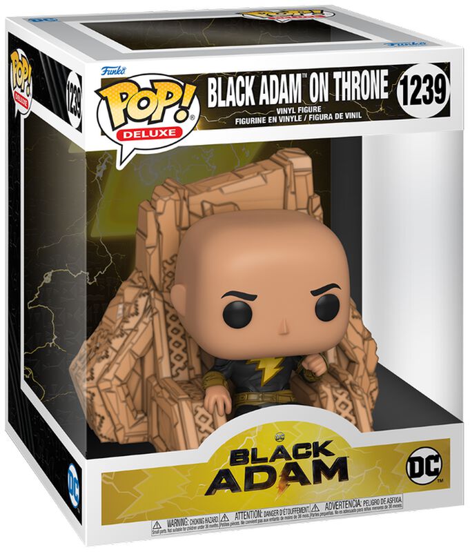 Black Adam on Throne (Pop! Deluxe) Vinyl Figur 1239