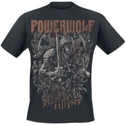 Knights And Wolves, Powerwolf, T-Shirt