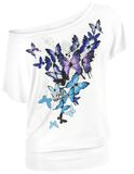 Multicolor Butterflies, Full Volume by EMP, T-Shirt