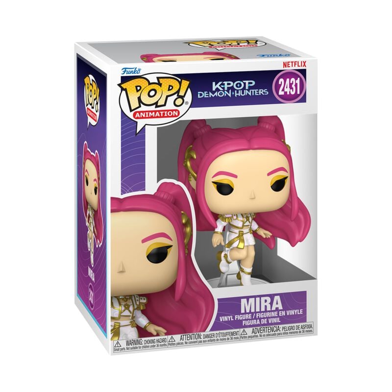 KPop Demon Hunters Mira Vinyl Figur 2431 Funko Pop! Multicolor