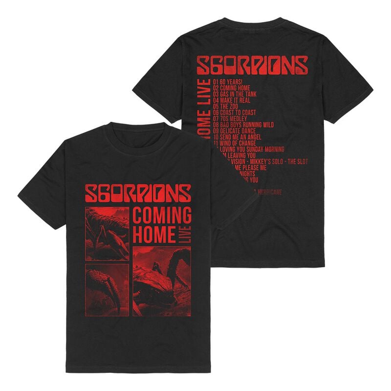 4055585615893 - Coming Home Live T-Shirt schwarz in S
