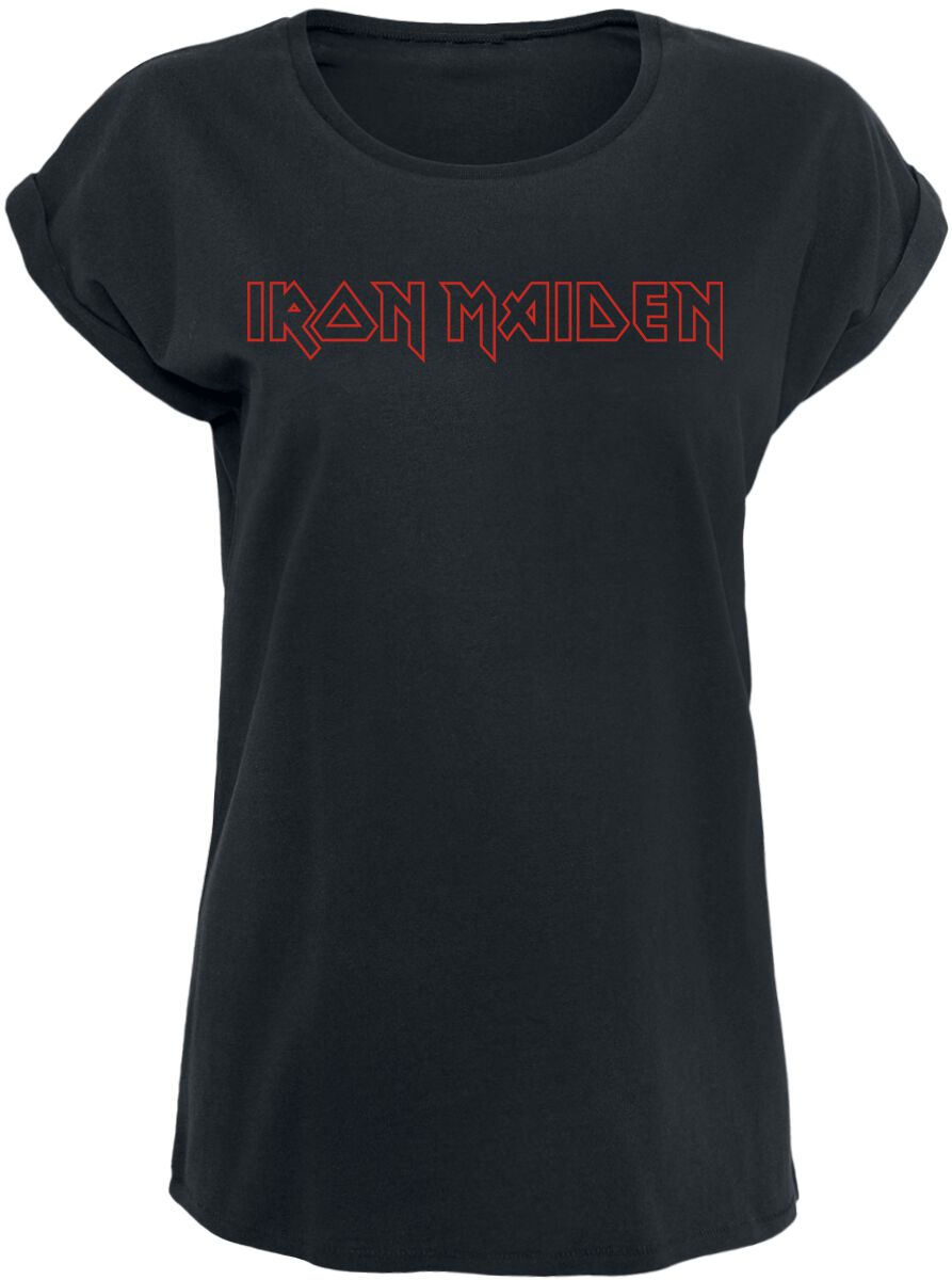 Iron Maiden Classic Logo T Shirt schwarz  - Onlineshop EMP