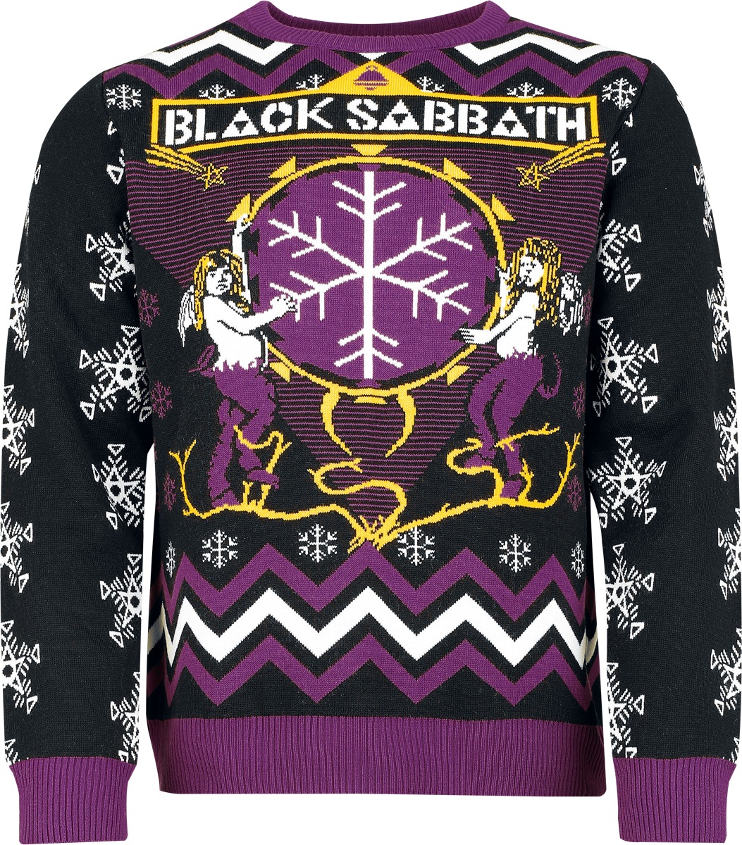 Black Sabbath  Christmas jumper - Holiday Sweater - for Men - multicolour