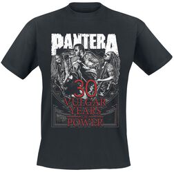 30 Vulgar Years Of Power, Pantera, T-Shirt