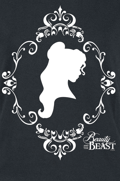 Disney Princess Belle T-Shirt schwarz
