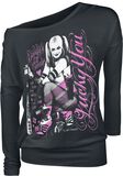 Harley Quinn - Lucky You, Suicide Squad, Langarmshirt