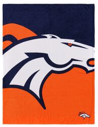 Denver Broncos - Kuschelige Plüschdecke