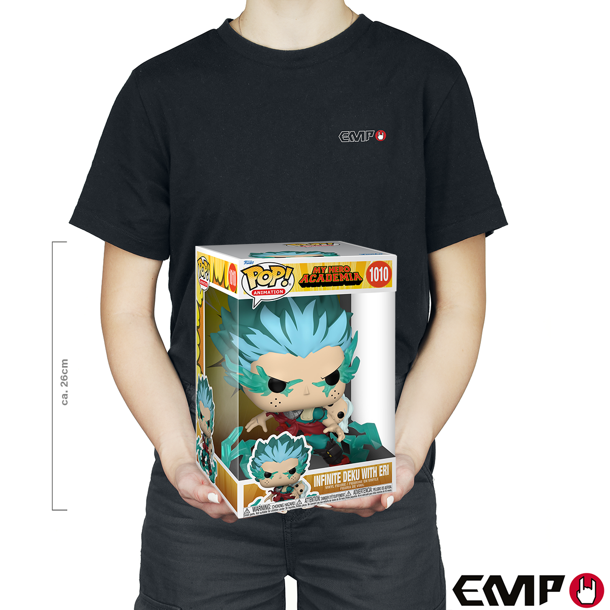 My Hero Academia Infinite Deku with Eri (Jumbo Pop!) Vinyl Figur 1010 Funko Pop! multicolor - 25.01% Rabatt