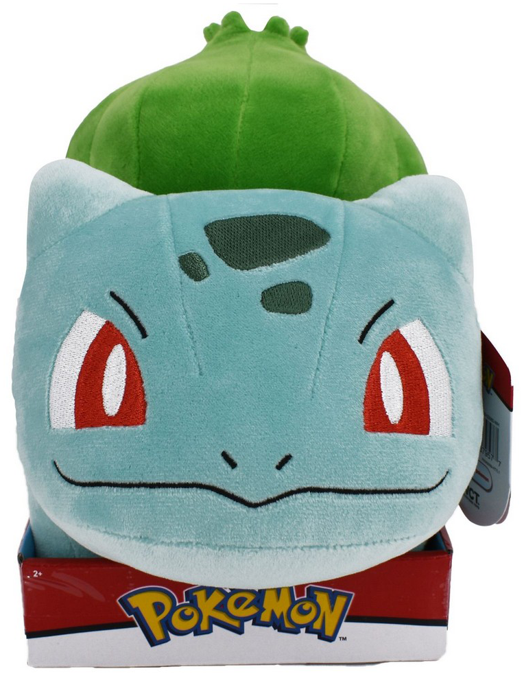 Pokémon Bulbasaur (Bisasam) Plüschfigur blau
