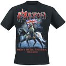 Heavy Metal Thunder England, Saxon, T-Shirt