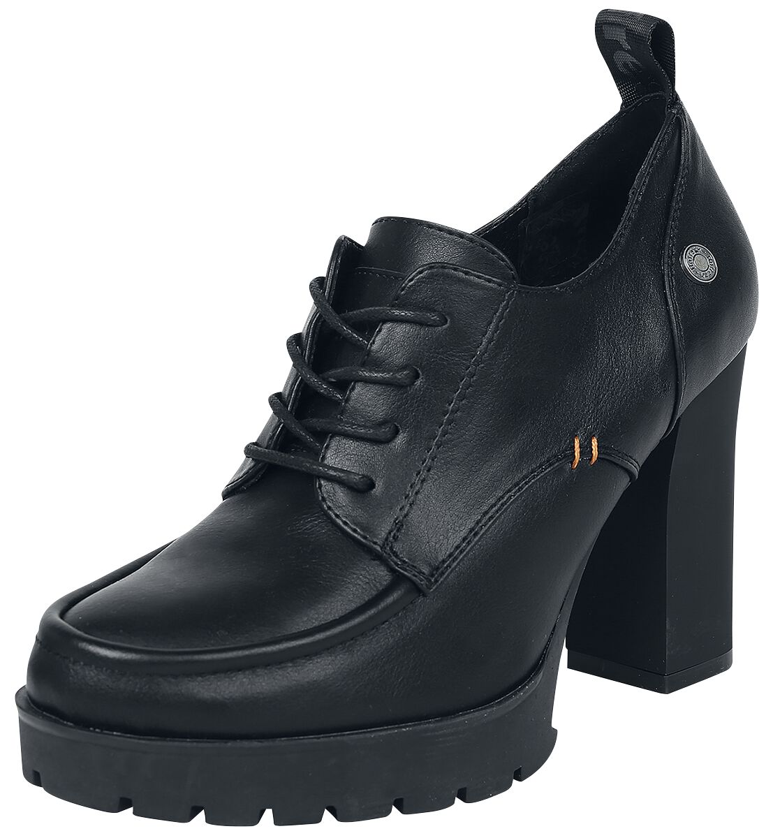 Refresh - Gothic High Heel - EU37 bis EU40 - für Damen - Größe EU38 - schwarz