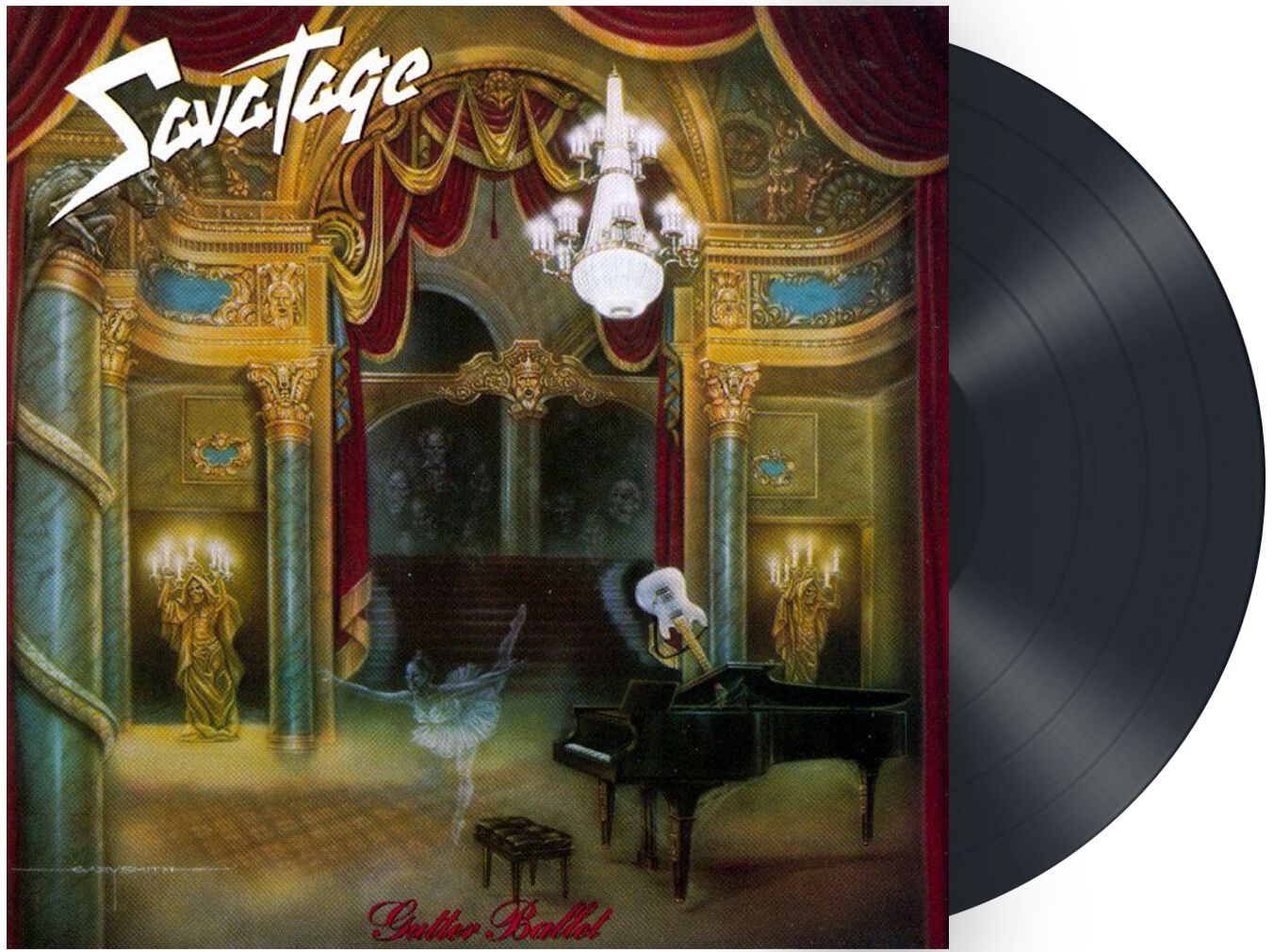 Savatage Gutter Ballet LP schwarz