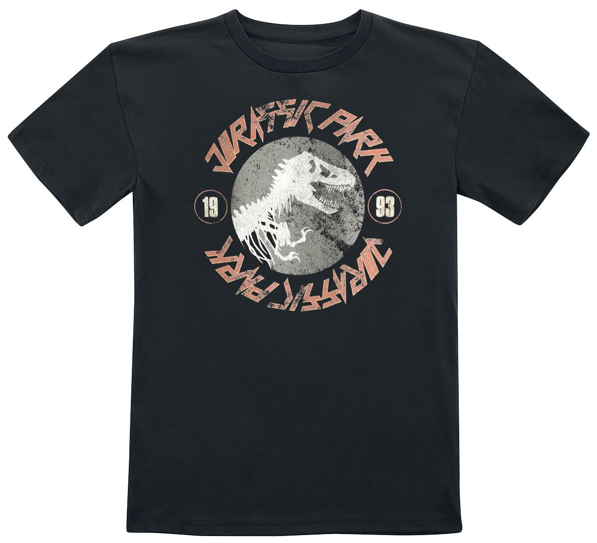 Image of T-Shirt di Jurassic Park - Kids - 1993 - 128 a 164 - ragazzi & ragazze - nero