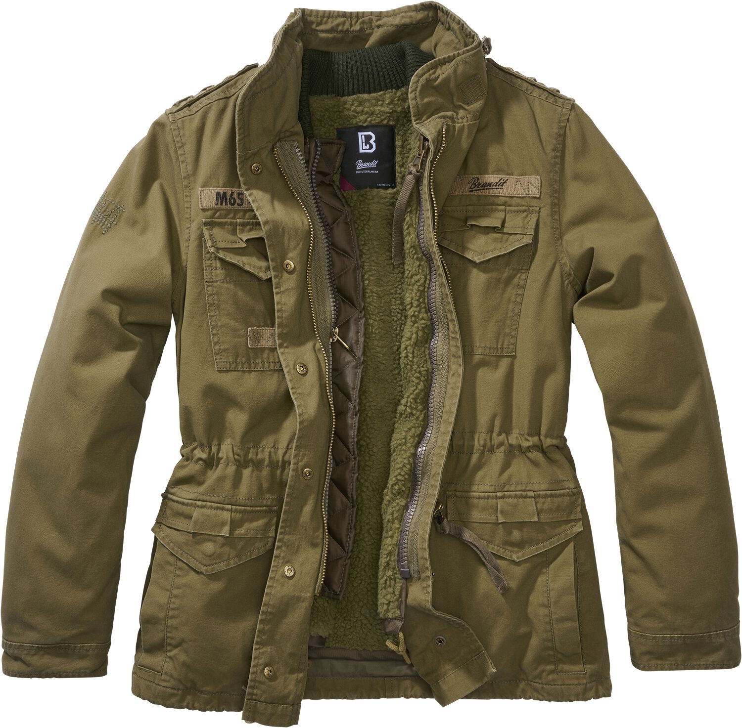 Brandit Winterjacke - Ladies M65 Giant Jacket - XS bis 5XL - für Damen - Größe XS - oliv