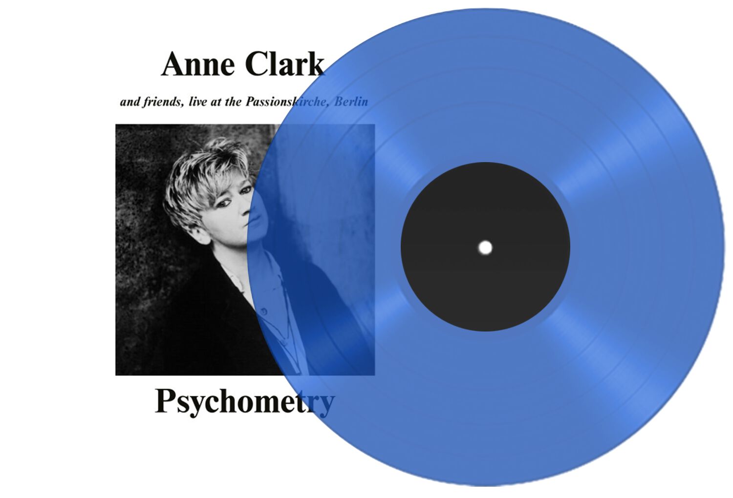 Anne Clark Psychometry LP blue