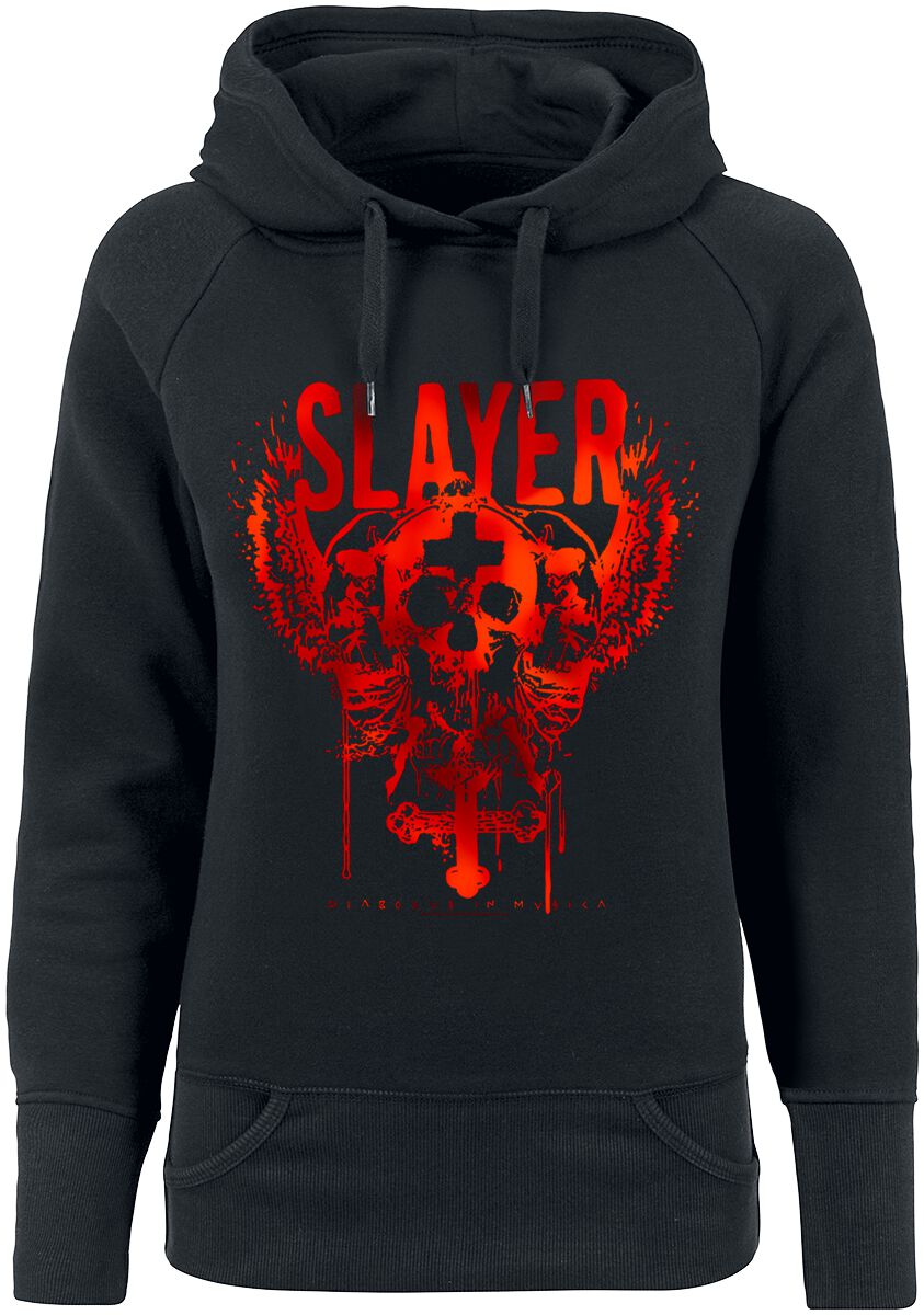Slayer Diabolus Totem Kapuzenpullover schwarz