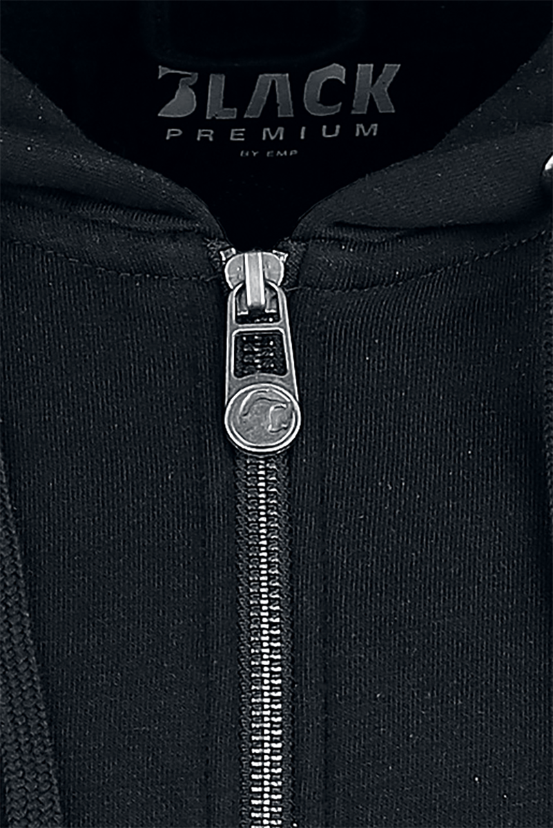 Thumbnail - Black Premium by EMP Essential Kapuzenjacke schwarz in M